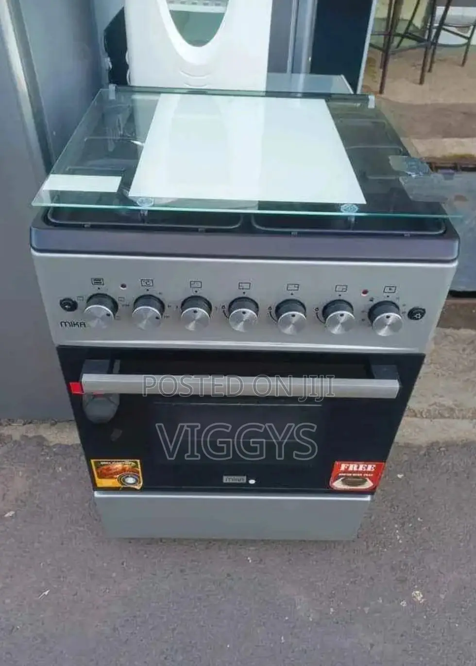Mika Standing Cooker 3G+1 60 by 60 Recommended