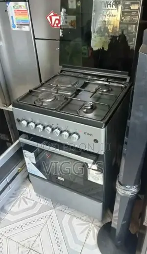 Mika Gas 60 by 60 Cm 3+1 Standing Cooker