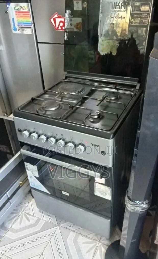 Authentic Mika Gas 60 by 60 Cm 3+1 Standing Cooker