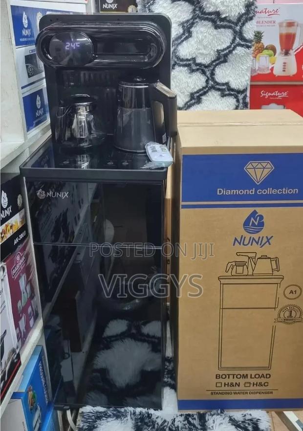 Nunix A1C Bottomload Water Dispenser (BLACK - main view