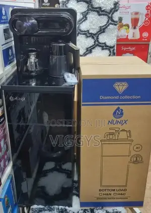 New Nunix A1C Bottomload Water Dispenser (BLACK )