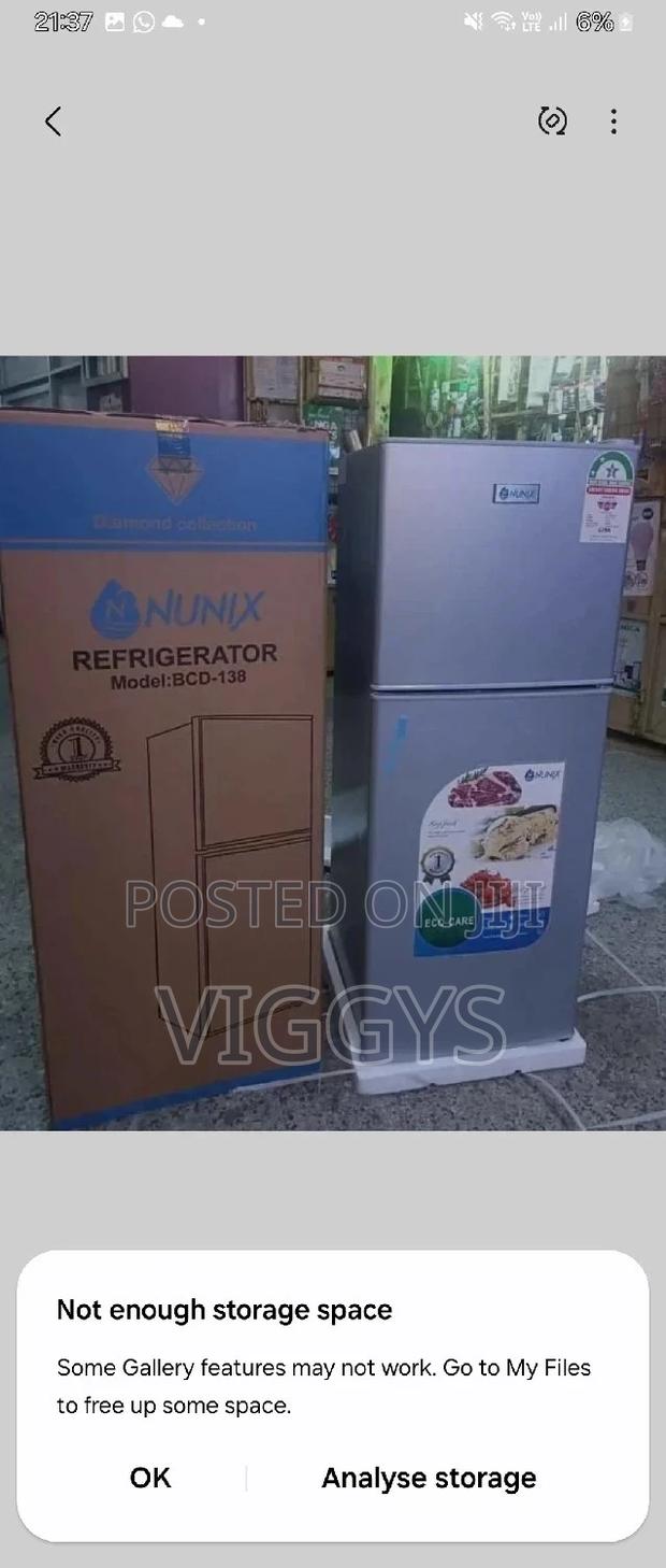 Mika 138l Double Door Cool Fridge