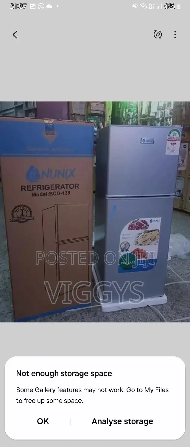Mika 138l Double Door Cool Fridge