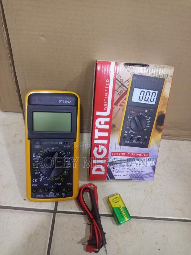 Unique Digital Multimeter - main view