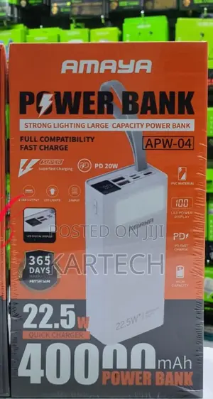 Amaya APW-04 22.5W 40,000mah Quick Charger Power Banks