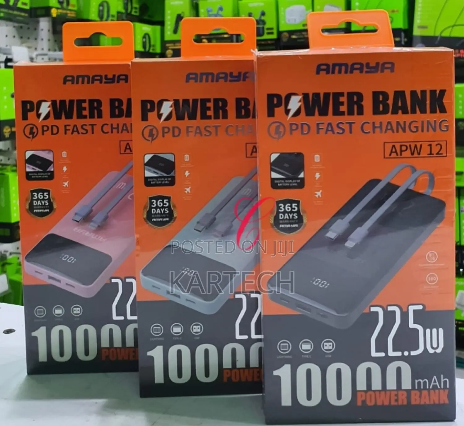 Amaya APW12 22.5W 10,000mah PD Fast Charging Power Bank