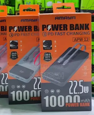 Amaya APW12 22.5W 10,000mah PD Fast Charging Power Bank