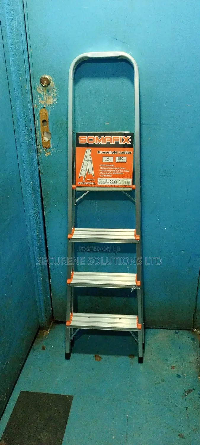 4 Steps Aluminium a-Frame Ladder, SOMAFIX BRAND