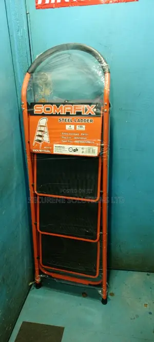A-Frame Ladder 4steps Somafix Steel Household Ladder