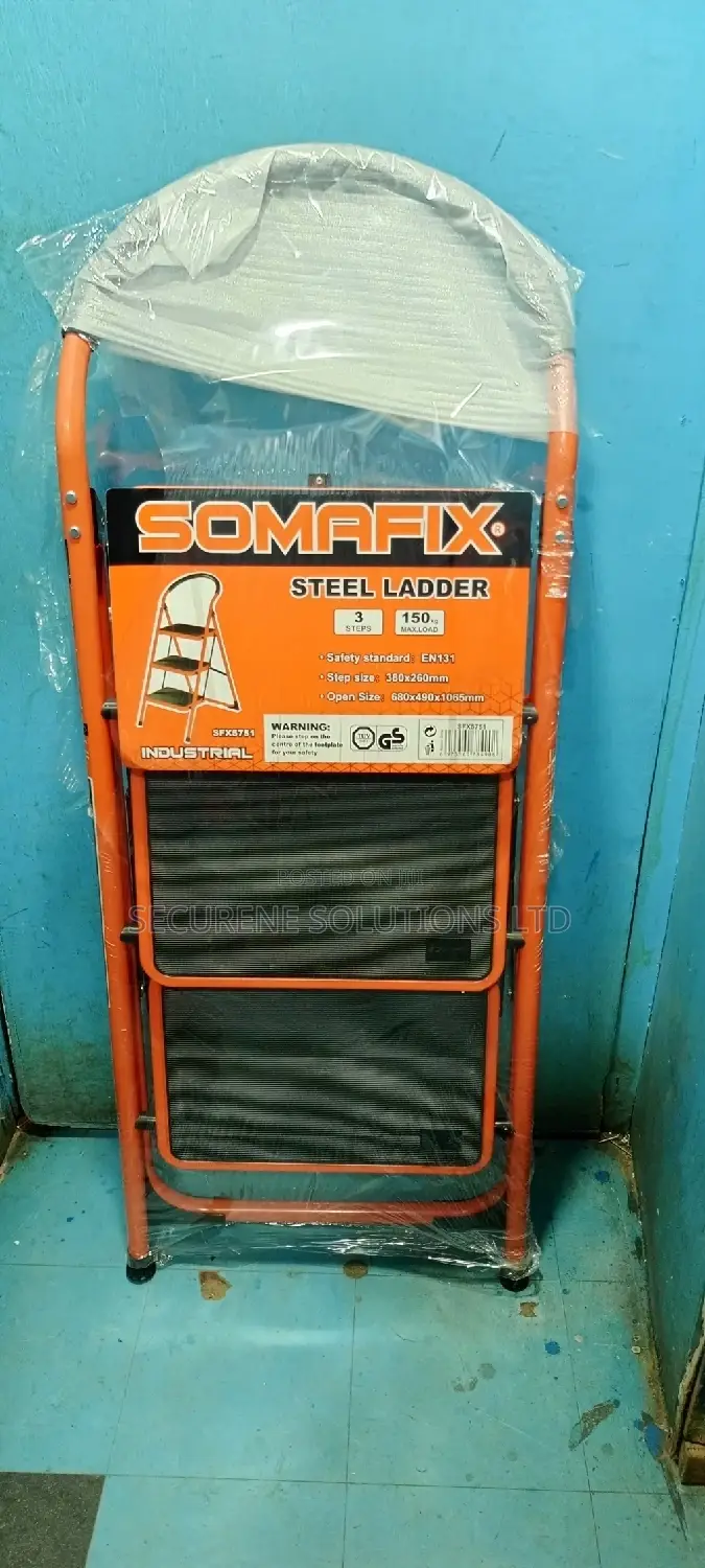 Ladders a-Frame Somafix Steel and Aluminum Household Ladders