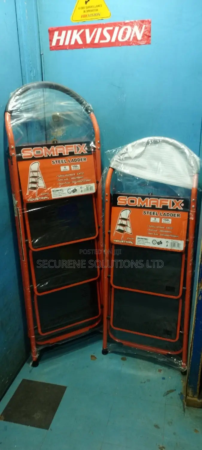 Ladders a-Frame Somafix Steel and Aluminum Household Ladders