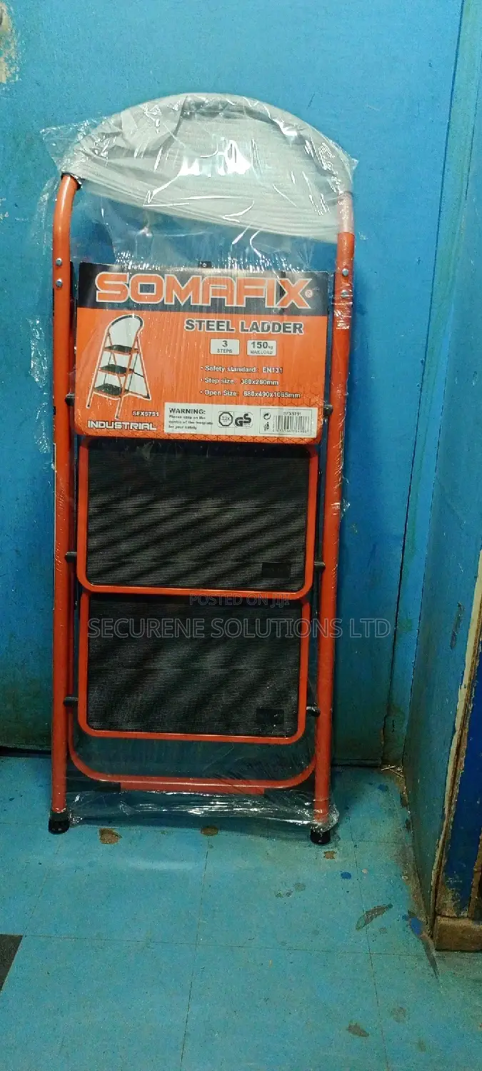 Ladders a-Frame Somafix Steel and Aluminum Household Ladders