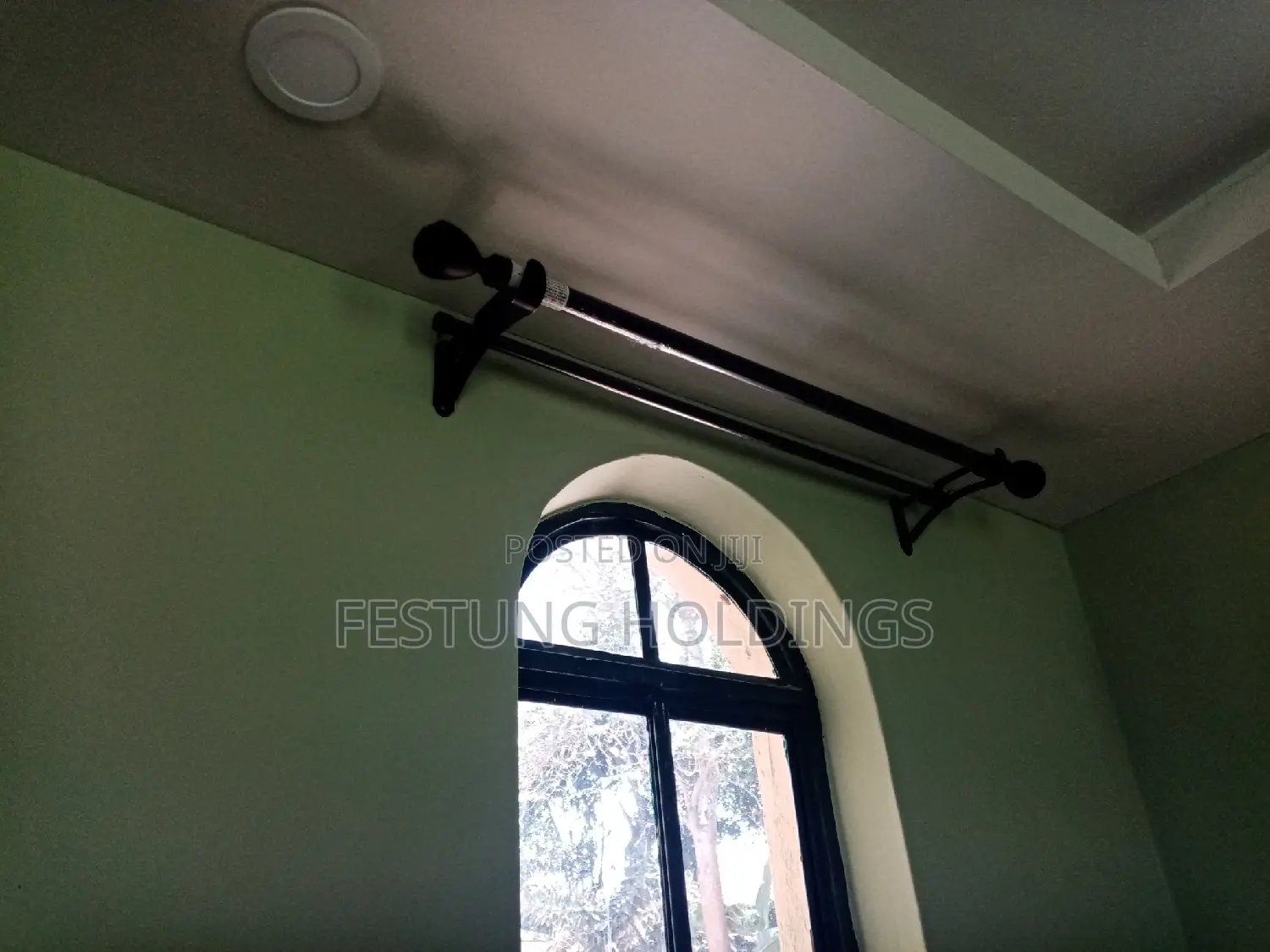 Gypsum Ceiling and Curtain Rods Fitting