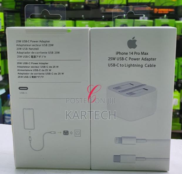 Apple UCB C Power Adapter With Lightening Cable -25w
