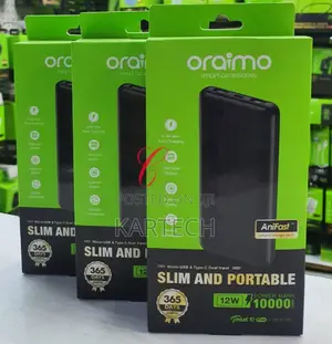 Oraimo Toast Power Bank 10 Flash 10,000mah P118D