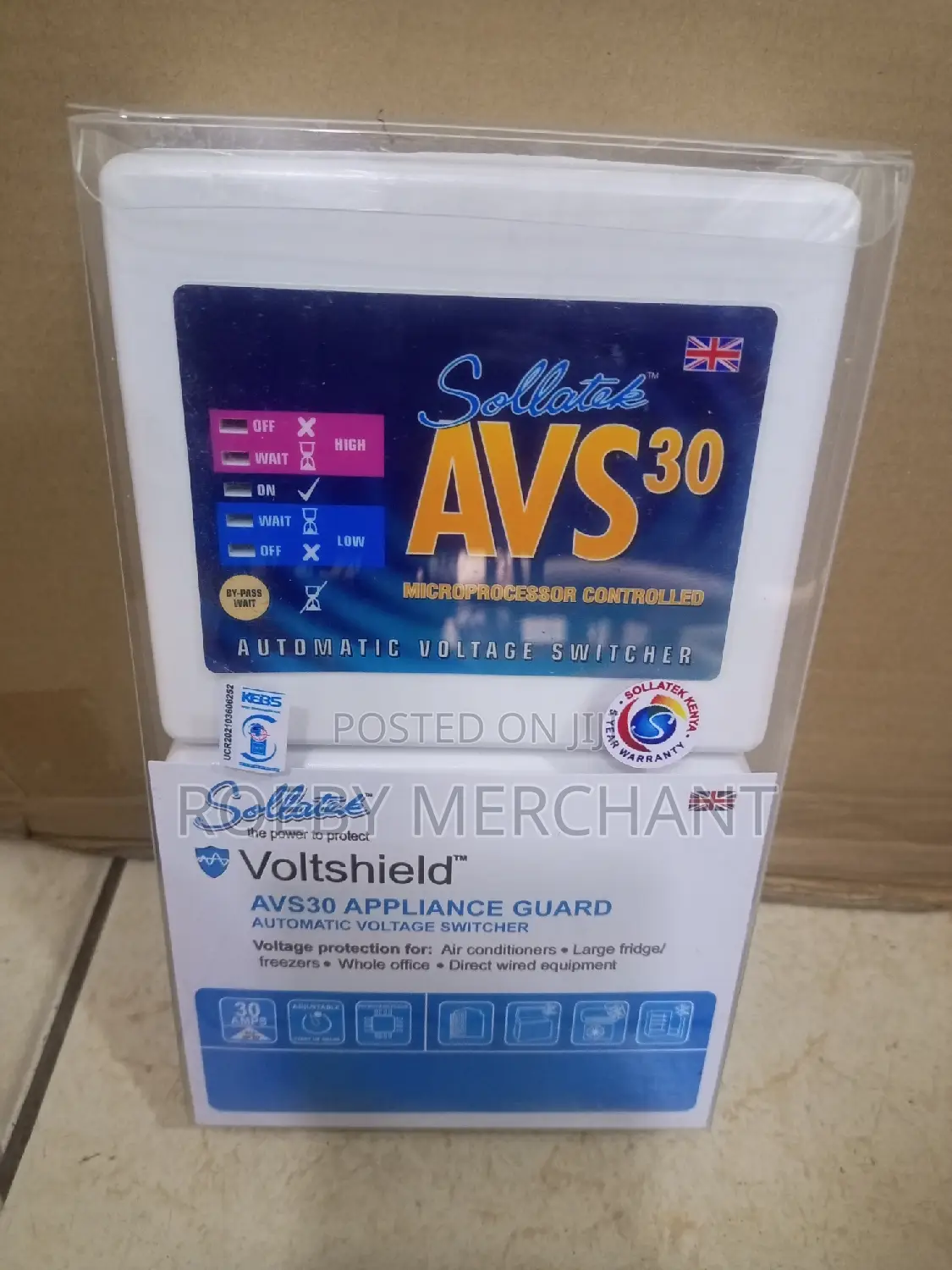 Sollatek Avs30 Appliance Guard