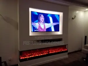 Gypsum Works and Electric Fireplace