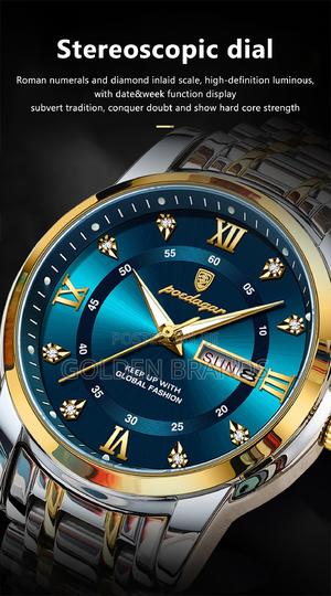 Men's Elegant Luxury Watches, Waterproof, Stainless - thumbnail 2