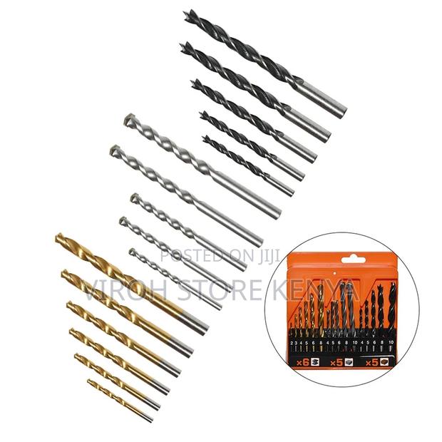 16pcs Drill Bits Set