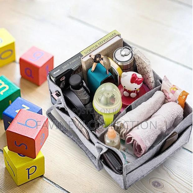 Baby Diaper Caddy Nursery Organizer - thumbnail 2