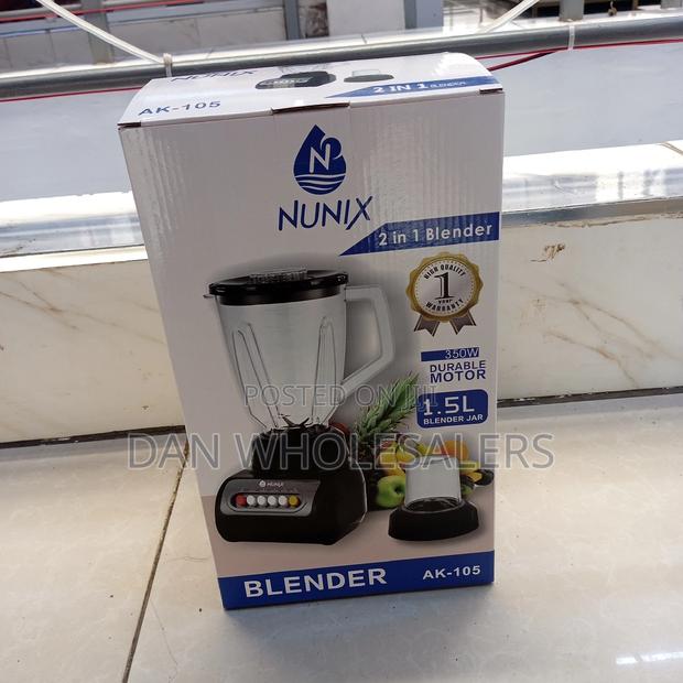 2 in 1 Nunix AK-105 Blender - main view