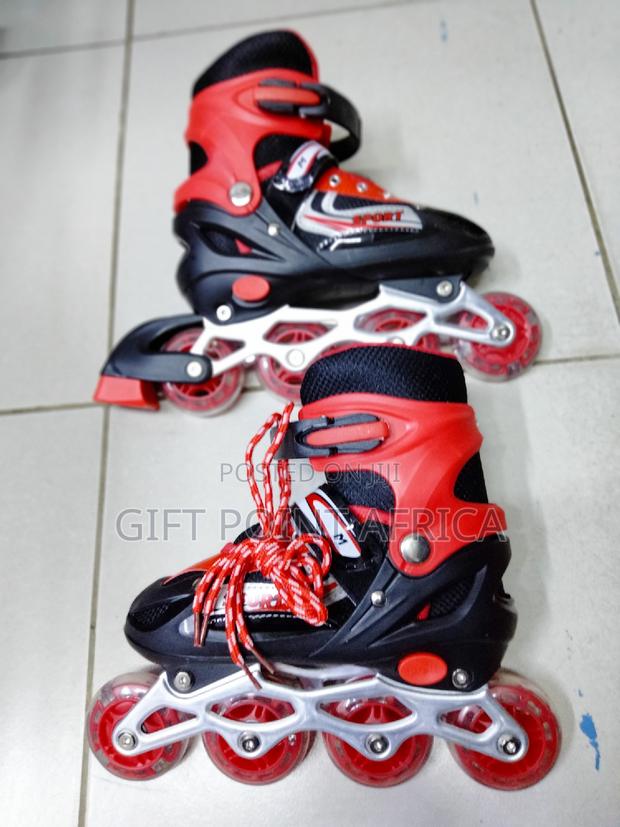 Size 31-42 Kids Adjustable Roller Skates (Inline Skates) - thumbnail 3