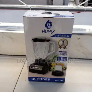 Great Nunix AK-105, 2 in 1 Blender, 1.5L