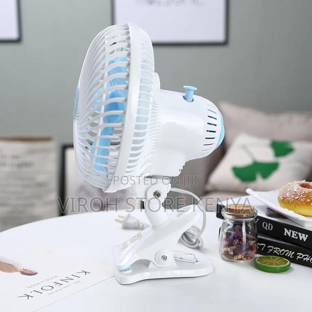 Adjustable Clip Fan Electric Portable Wall / Ceiling Fan - thumbnail 2