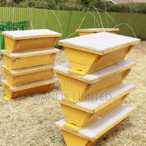 K.T.B.H)Kenya Top Bar Hive - main view