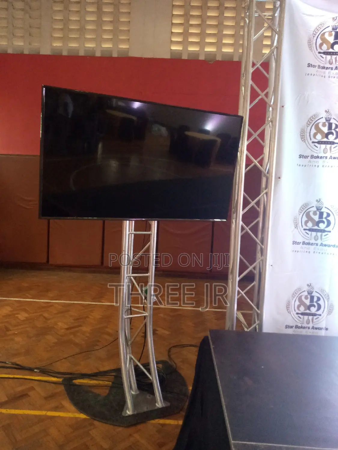 We Hire Tv Screen 65inch Tv Screen in an Indoor Set Up