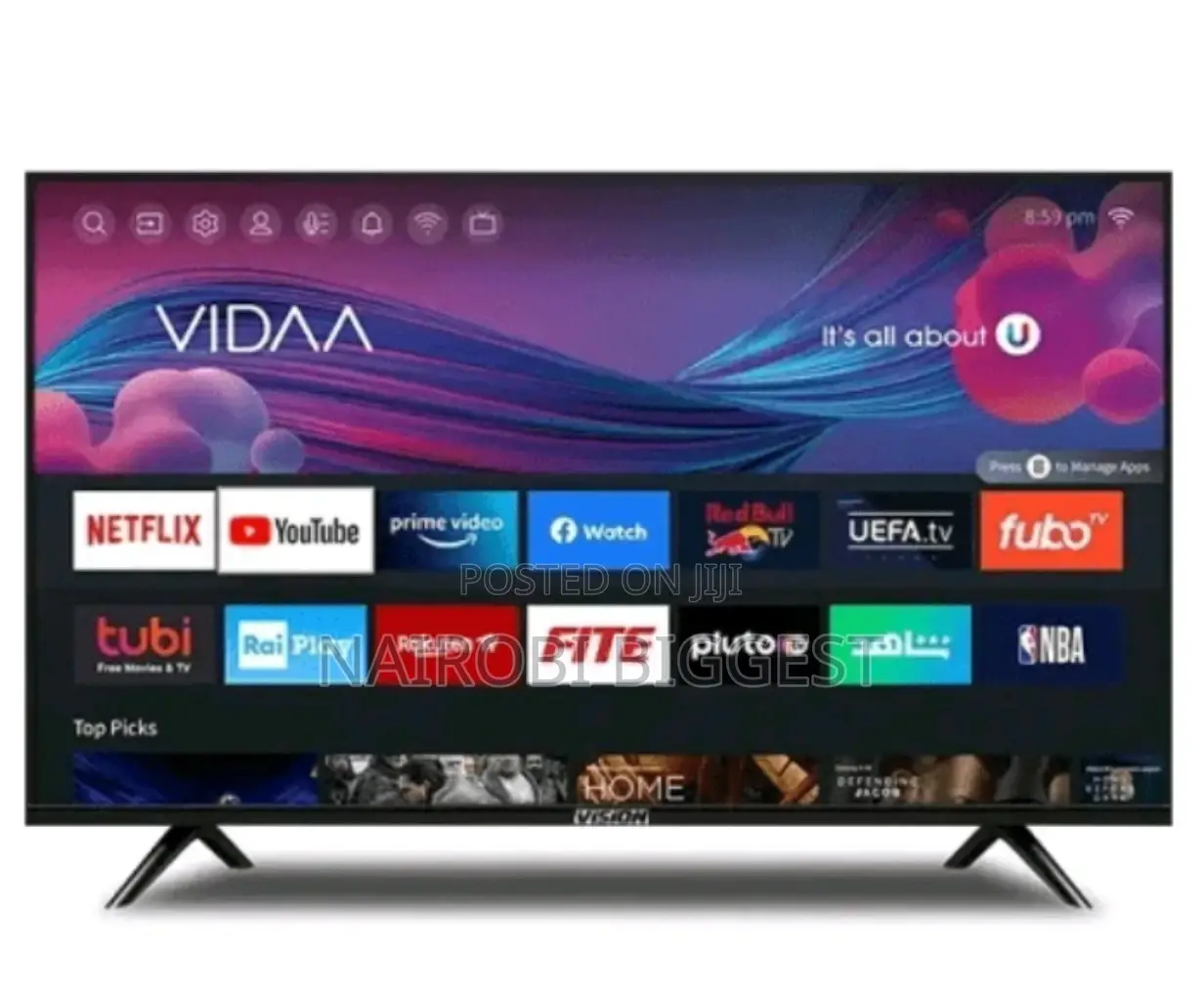 Vision 75 Inches Smart Android Tv