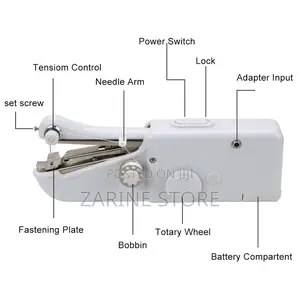 Mini Sewing Machine + Batteries