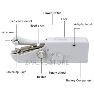 Mini Sewing Machine + Batteries