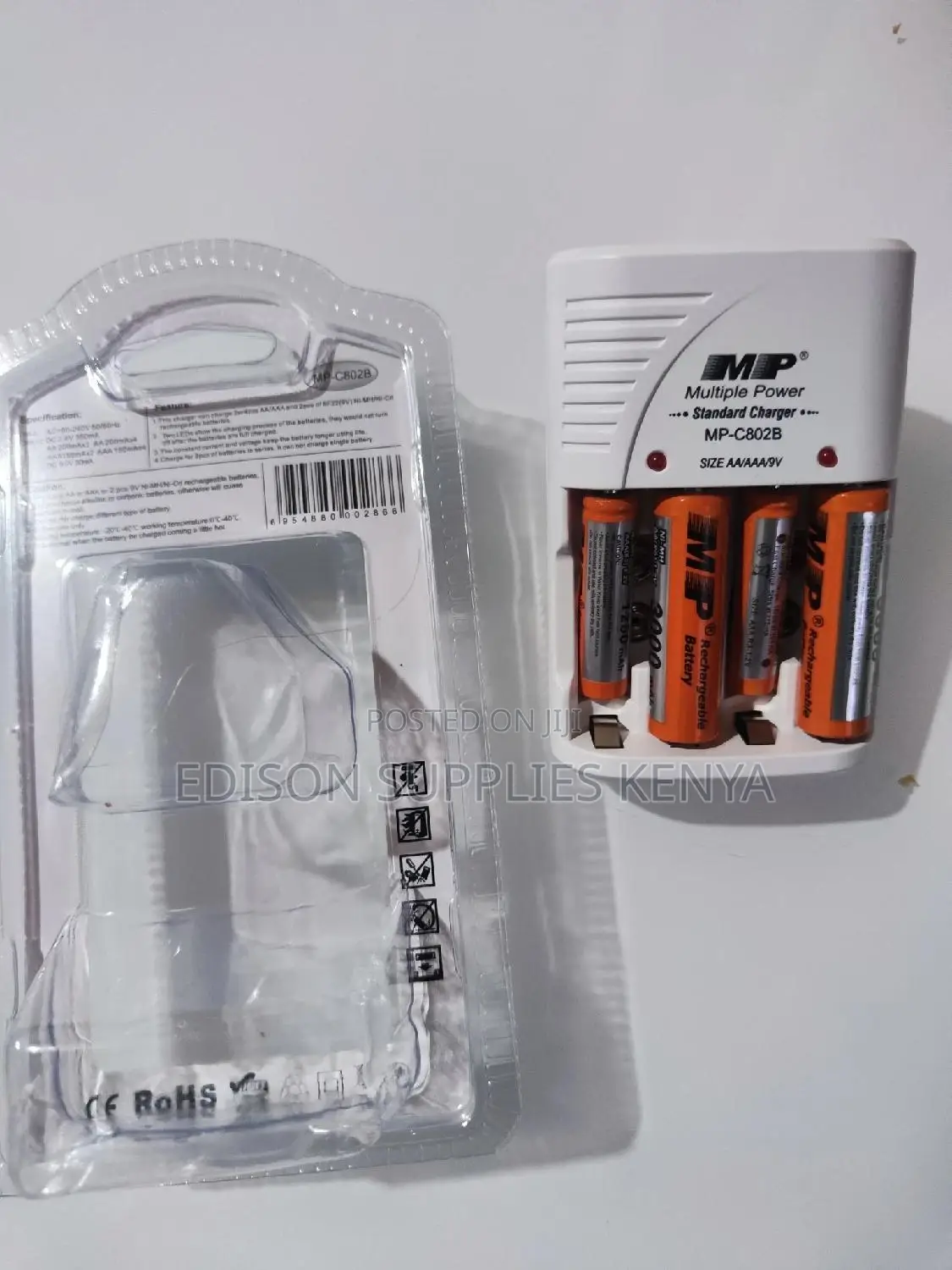 Rechargeable Battery Charger Multiple Power Batteries Charge
