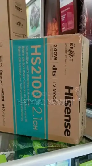 Hs2100 Hisense 2.1ch Sound Bar