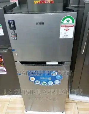 Mika 202litres Double Door Fridge Non Frost