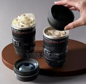 *400ml Camera Lens Thermocup