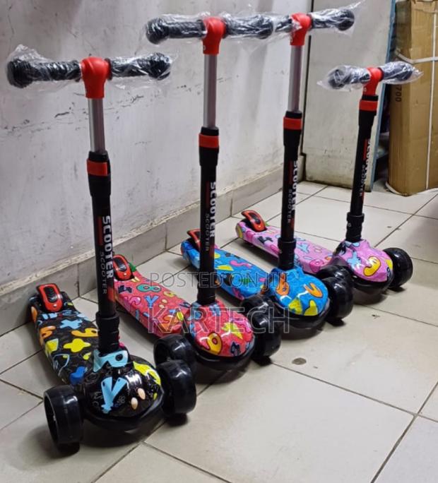 Adjustable Scooter With Music