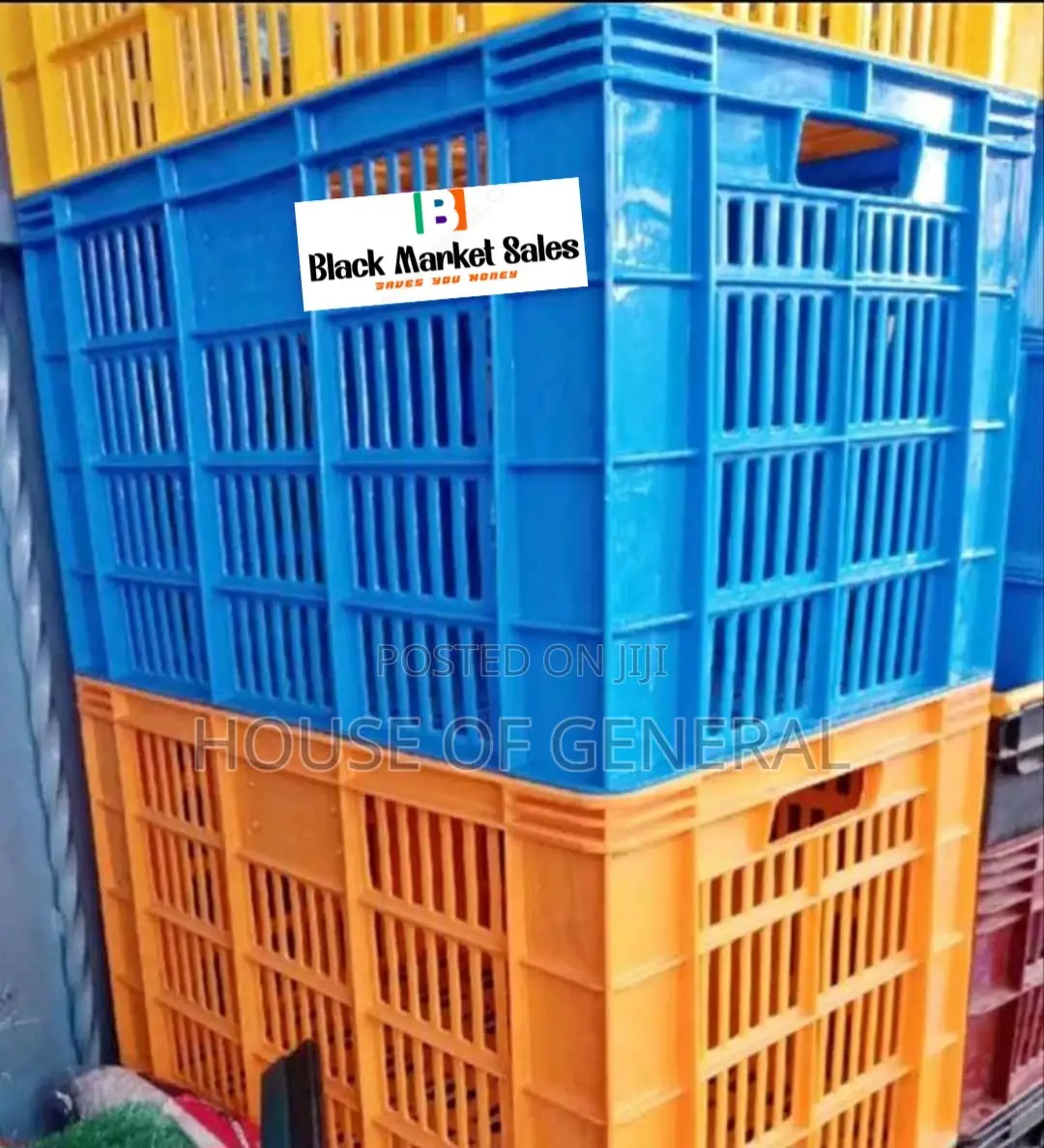 Extra Large Plastic Crates H360 X W400 X L587