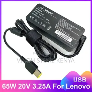 Original Lenovo 65 Watts Laptop Charger