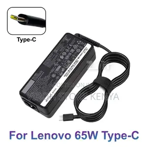 Original Lenovo 65 Watts Type C Laptop Charger