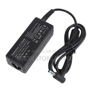 HP Blue Pin Hp Laptop Charger + Free Flower Cable