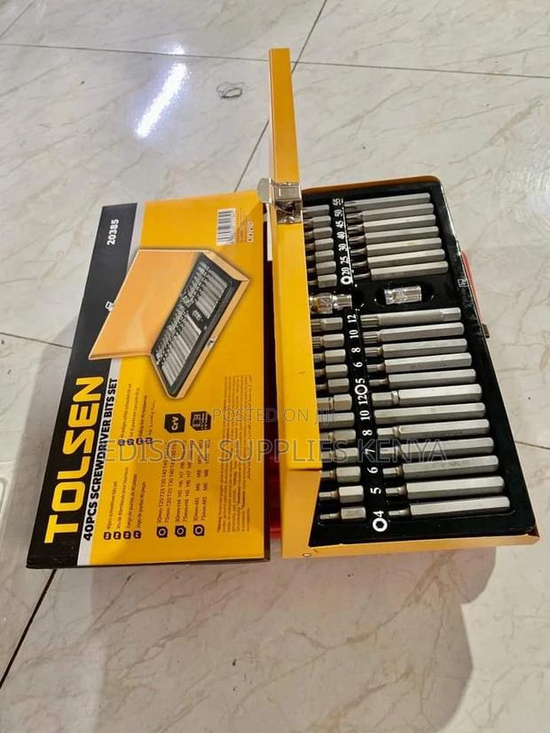Screwdriver Bits Set Tolsen 40pcs Screw Driver Bits Set - thumbnail 2