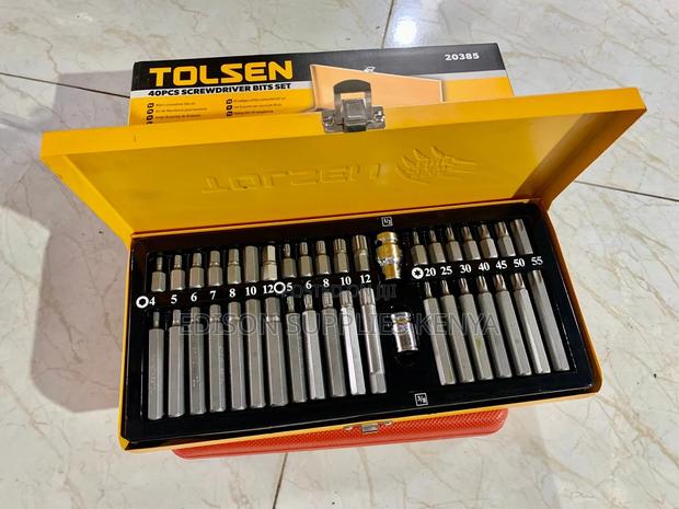 Screwdriver Bits Set Tolsen 40pcs Screw Driver Bits Set - main view