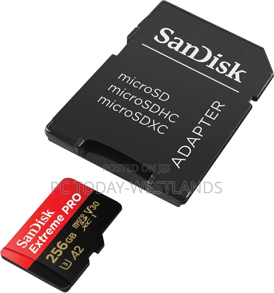 Genuine Sandisk 256GB Extreme PRO Microsd UHS-I Card 200mb/S