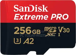 Genuine Sandisk 256GB Extreme PRO Microsd UHS-I Card 200mb/S