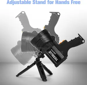 Yierblue Rechargeable Spotlight, Super Bright 10,000 Lm