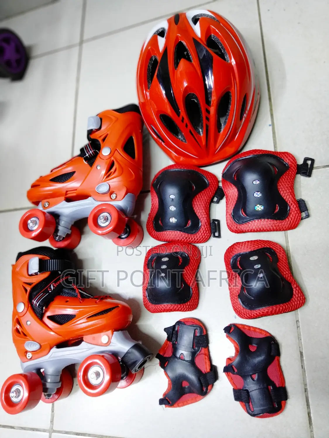 Full Set Four Wheel Skates Shoes For Kids(Quad Skates)