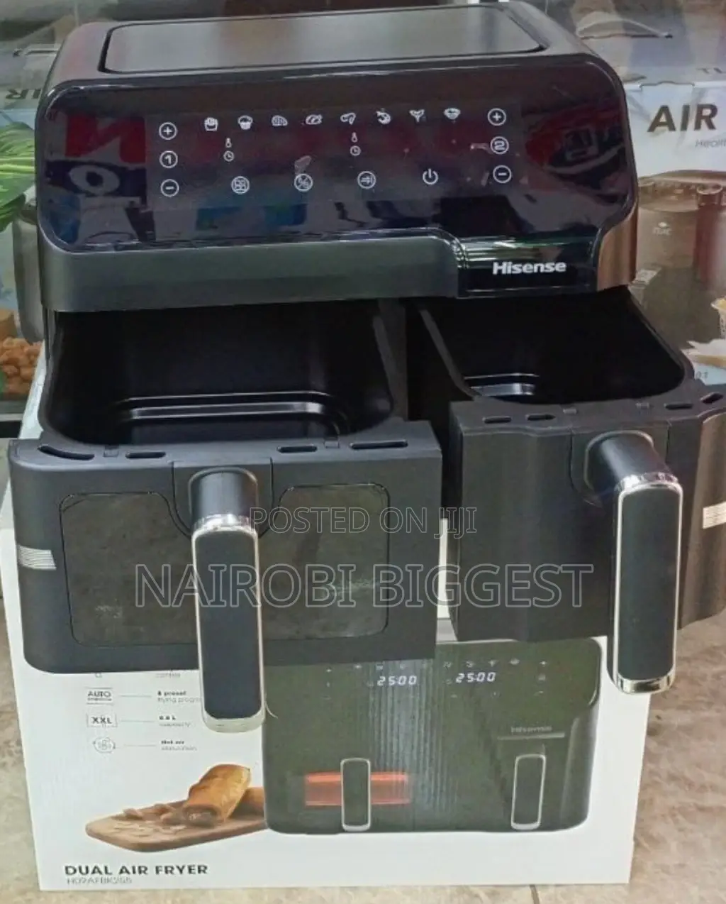 Hisense 8.6litres Double Air Fryer