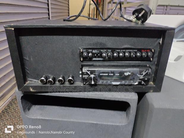 Amplifier With Sony Car Radio.